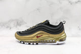 Tênis Nike Air Max 97 Black Metallic Gold - Vilas Store