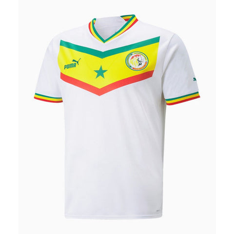 Camisa Seleção Senegal 22/23 Puma - Branco - Vilas Store