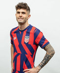 Camisa Seleção Estados Unidos II 22/23 Nike - Azul e Vermelho - Vilas Store