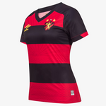 Camisa Feminina Sport Recife I 22/23 Umbro - Rubro Negro - Vilas Store