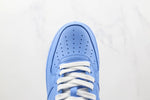 Tênis Nike Air Force 1 Low Off-white Mca Blue - Vilas Store