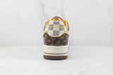 Tênis Air Force 1 Low Louis Vuitton Monogram Brown - Vilas Store