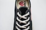 Tênis Converse Chuck Taylor All Star 70s Ox Comme Des Garçons Play Black - Vilas Store