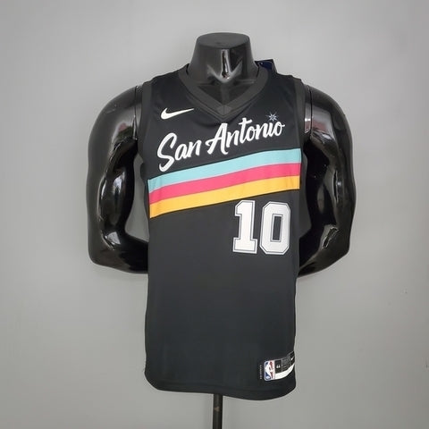 Camisa NBA Regata San Antonio Spurs Masculina - Preta - Vilas Store