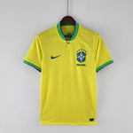 Camisa Seleção Brasil 22/23 Nike - Amarelo - Vilas Store