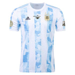 Camisa Seleção Argentina I [Final Copa América] 21/22 Adidas - Azul e Branca - Vilas Store