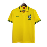 Camisa Polo Brasil Amarela - Masculina - Vilas Store