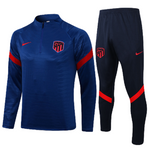 Conjunto Atlético de Madrid 21/22 Azul - Nike - Ziper - Vilas Store