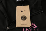 Conjunto PSG 21/22 Preta e Rosa - Nike - Com Ziper - Vilas Store