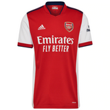 Camisa Arsenal I 21/22 Adidas - Branco e Vermelho - Vilas Store