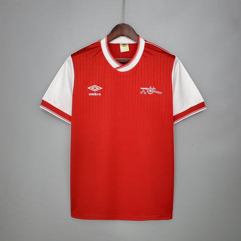 Camisa Arsenal Retrô 1983/1986 Vermelha e Branca - Umbro - Vilas Store