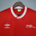 Camisa Arsenal Retrô 1983/1986 Vermelha e Branca - Umbro - Vilas Store