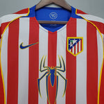 Camisa Atlético de Madrid Retrô 2004/2005 Vermelha e Branca - Nike - Vilas Store