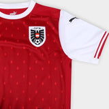 Camisa Seleção Áustria I 21/22 Puma - Vermelho e Branco - Vilas Store