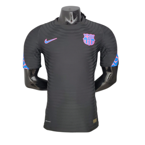 Camisa Barcelona Treino 21/22 - Preta - Nike - Masculino Jogador - Vilas Store
