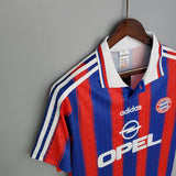 Camisa Bayern de Munique Retrô 1995/1997 Azul e Vermelha - Adidas - Vilas Store