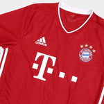 Camisa Bayern de Munique I 20/21 Adidas - Vermelho - Vilas Store