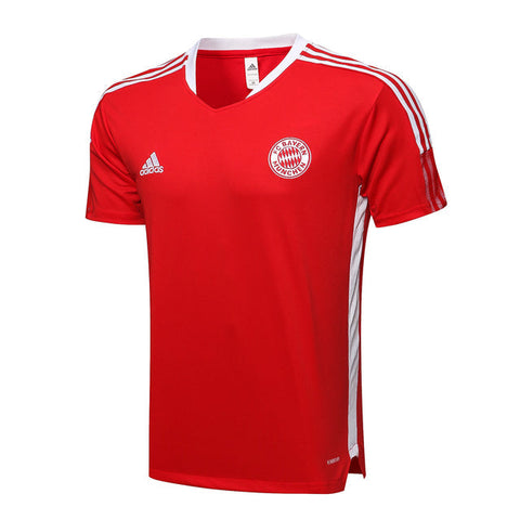 Camisa Treino Bayern de Munique 21/22 Adidas - Vermelho - Vilas Store