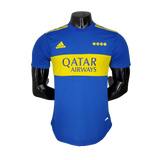 Camisa Boca Juniors I 21/22 - Azul e Amarela - Adidas - Masculino Jogador - Vilas Store