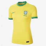 Camisa Feminina Seleção Brasil I 21/22 Nike - Amarela - Vilas Store