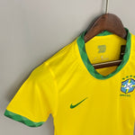 Camisa Feminina Seleção Brasil I 21/22 Nike - Amarela - Vilas Store