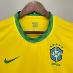 Camisa Feminina Seleção Brasil I 21/22 Nike - Amarela - Vilas Store