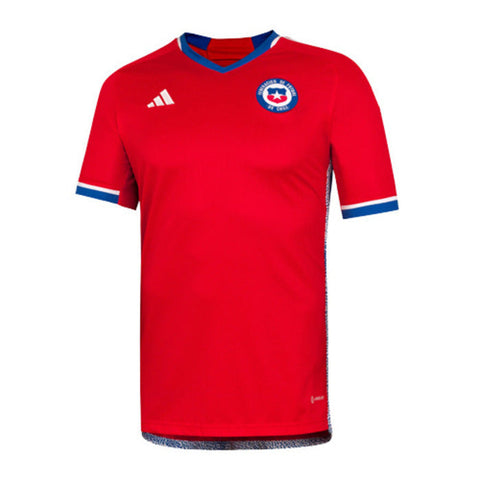 Camisa Seleção Chile I 2022 Adidas - Vermelho - Vilas Store