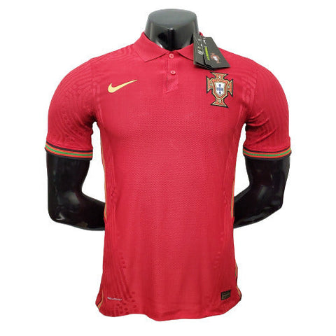 Camisa Portugal I 2021 - Vermelha - Nike - Masculino Jogador - Vilas Store