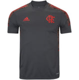 Camisa de Treino Flamengo 21/22 Adidas - Cinza - Vilas Store