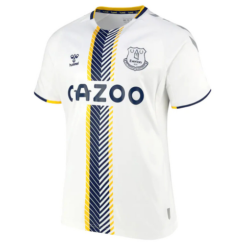 Camisa Everton III 21/22 Hummel - Branco - Vilas Store