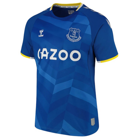 Camisa Everton I 21/22 Hummel - Azul - Vilas Store