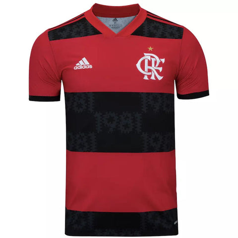 Camisa Flamengo I 21/22 Adidas - Rubro Negro - Vilas Store