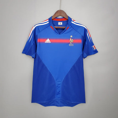 Camisa França Retrô 2004 Azul - Adidas - Vilas Store