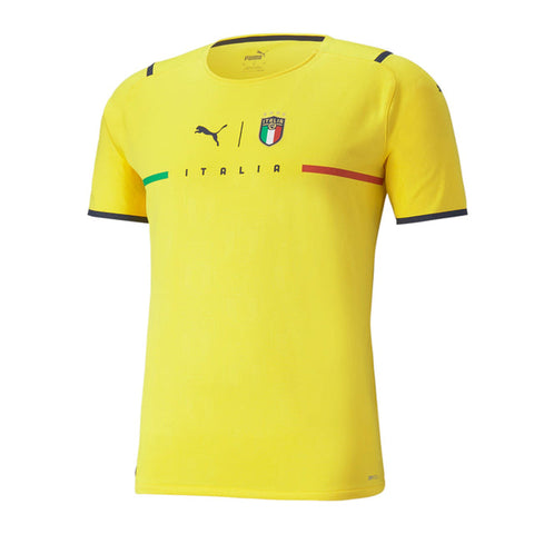 Camisa de Goleiro Seleção Itália 21/22 Puma - Amarelo - Vilas Store