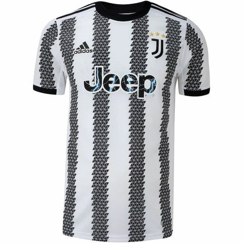 Camisa Juventus I 22/23 Adidas - Branco e Preto - Vilas Store