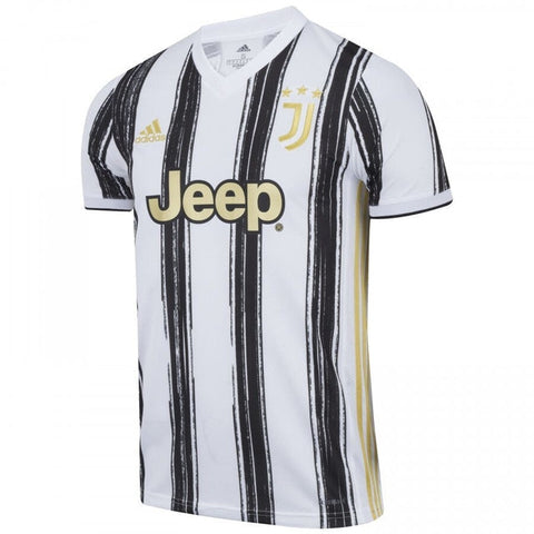 Camisa Juventus I 20/21 Adidas - Branco e Preto - Vilas Store