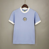 Camisa Manchester City Retrô 1972 Azul - Vilas Store