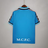 Camisa Manchester City Retrô 1997/1998 Azul - Kappa - Vilas Store