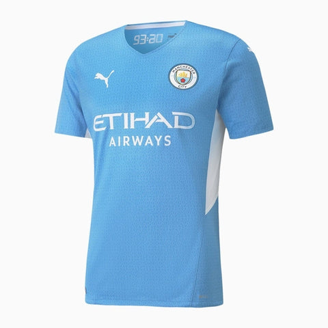 Camisa Manchester City I 21/22 Puma - Azul - Vilas Store