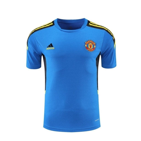 Camisa de Treino Manchester United 21/22 Adidas - Azul - Vilas Store