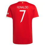 Camisa Manchester United I 21/22 Adidas - Vermelho - Ronaldo #7 - Vilas Store