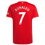 Camisa Manchester United I 21/22 Adidas - Vermelho - Ronaldo #7 - Vilas Store