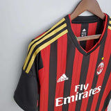 Camisa Milan Retrô 2013/2014 Vermelha e Preta - Adidas - Vilas Store