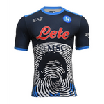 Camisa Napoli Especial Maradona 21/22 EA7 - Azul - Vilas Store