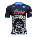 Camisa Napoli Especial Maradona 21/22 EA7 - Azul - Vilas Store