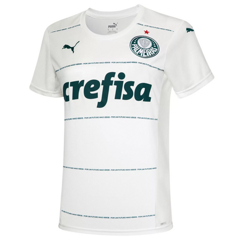 Camisa Feminina Palmeiras 22/23 Puma - Branco - Vilas Store