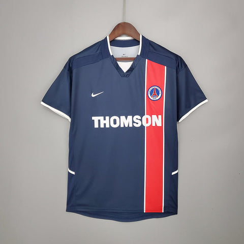 Camisa PSG Retrô 2002/2003 Azul e Vermelha - Nike - Vilas Store