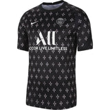 Camisa Treino PSG 21/22 Nike - Preto - Vilas Store