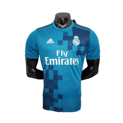 Camisa Real Madrid III 17/18 - Azul - Adidas- Masculino Jogador - Vilas Store