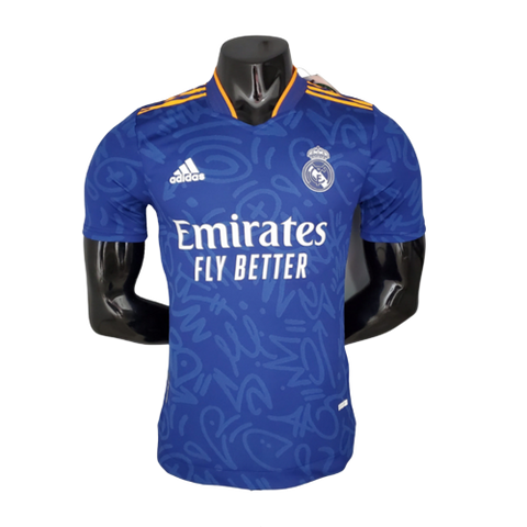 Camisa Real Madrid II 21/22 - Azul - Adidas - Masculino Jogador - Vilas Store